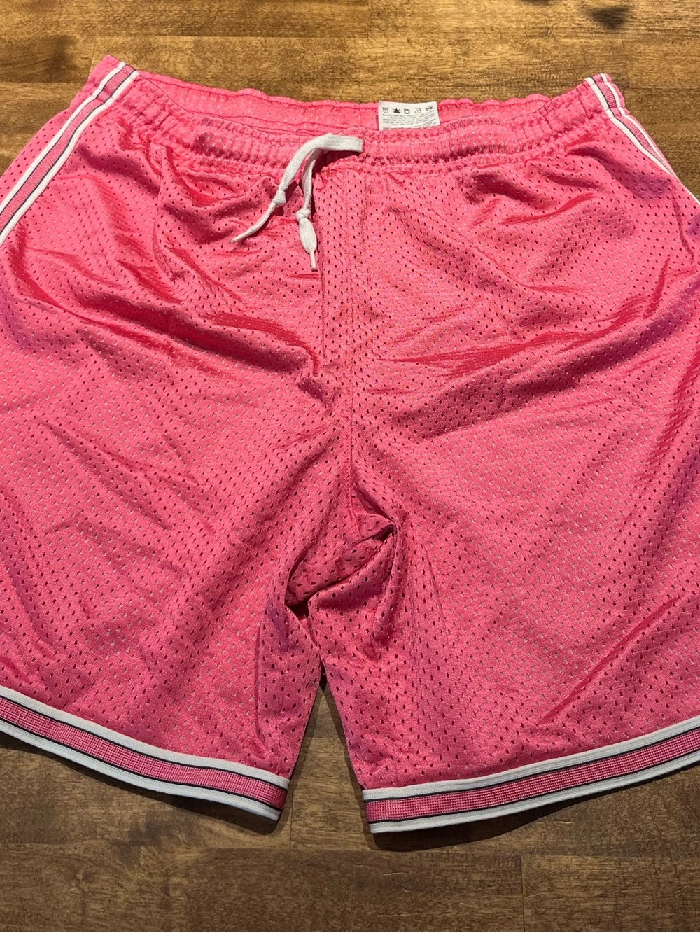Nike Pink Running Shorts with White Liner